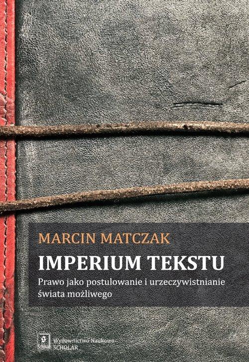 

Imperium tekstu Marcin Matczak