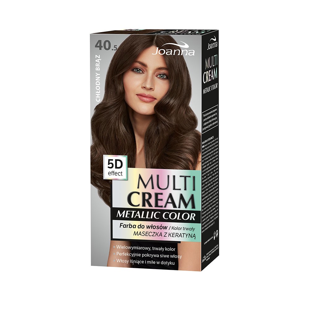 

Joanna Multi Cream Metallic 40.5 Chłodny Brąz