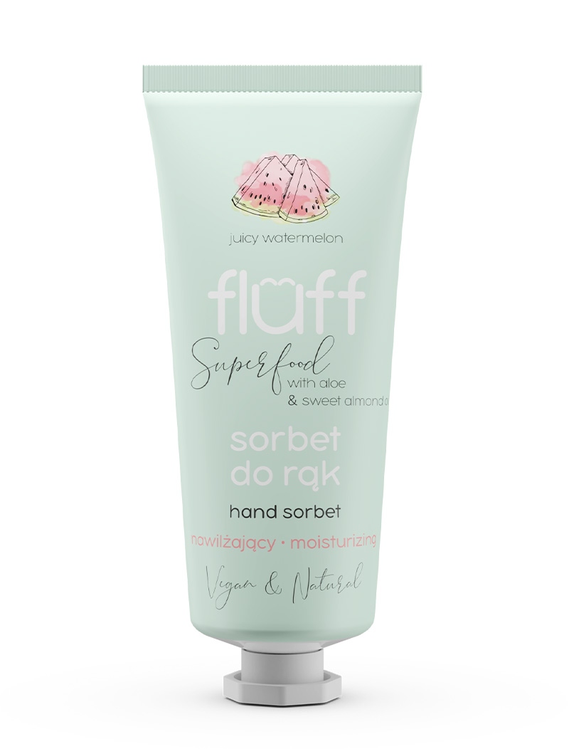 

Fluff Superfood Sorbet do rąk Soczysty Arbuz