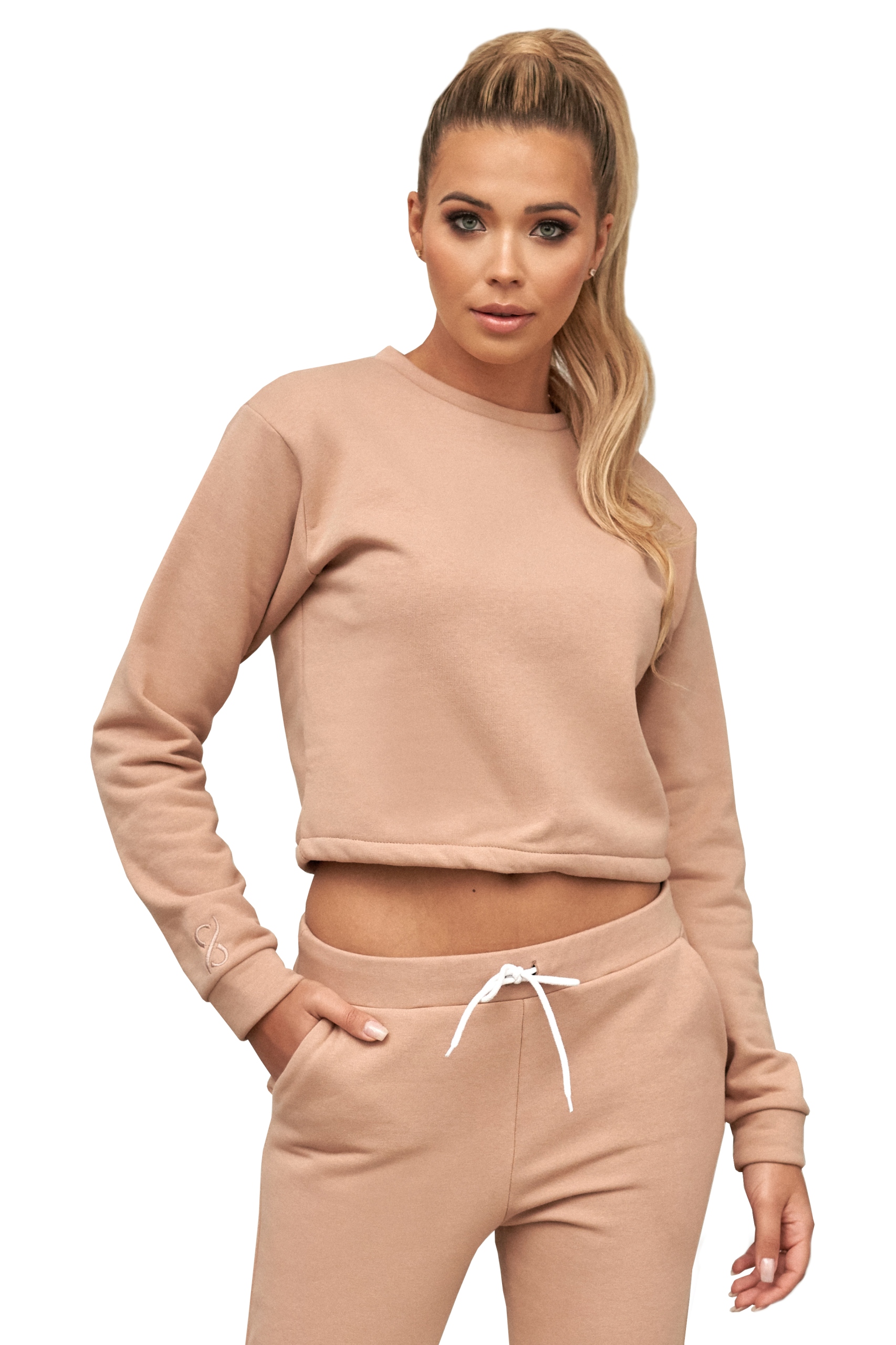 

Bluza damska Sugarfree Brave nude r. M
