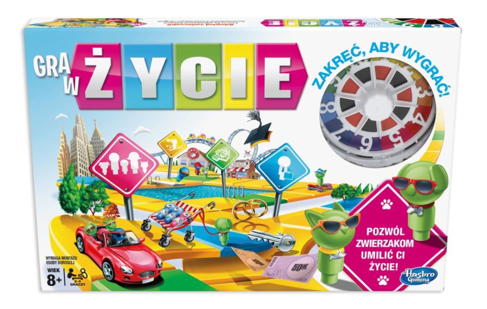 

Hasbro Gra w życie Nowa Wersja E4304