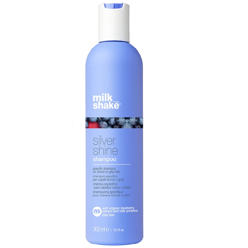 Milk Shake Silver Shine Šampon Neutralizující Žluté, Ochlazuje Blond 300 ml