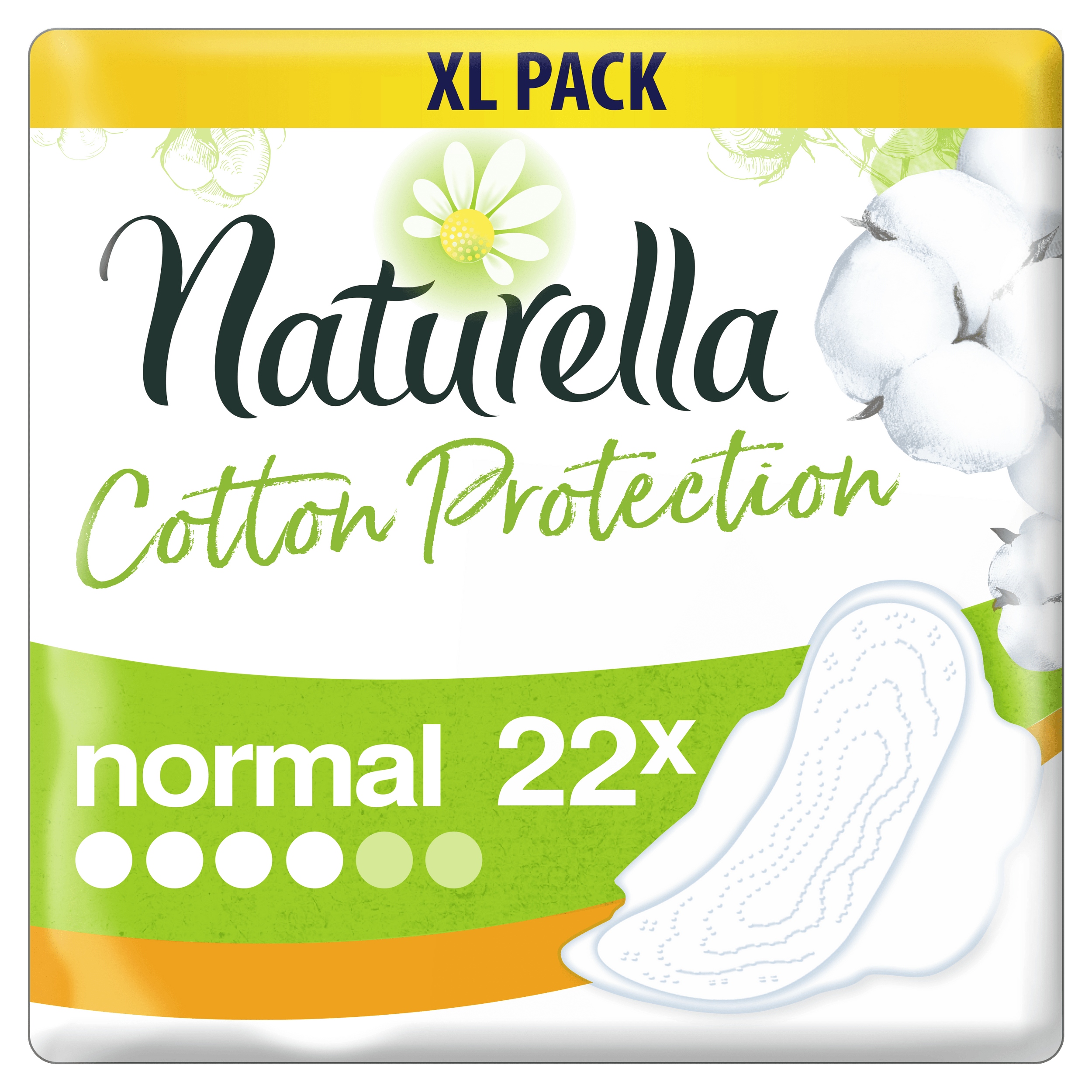 Promocja Naturella Cotton Ultra Normal Podpaski 22 sztuki wyprzedaż przecena