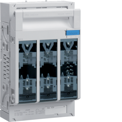 Pojistkový odpojovač 3P 250A NH1 LT153