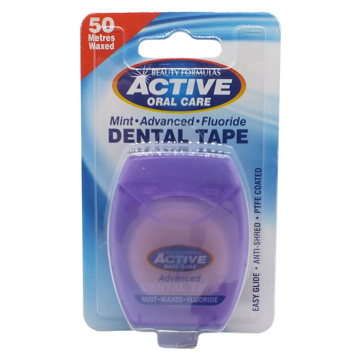 

Beauty Formulas Dental Tape taśma miętowa