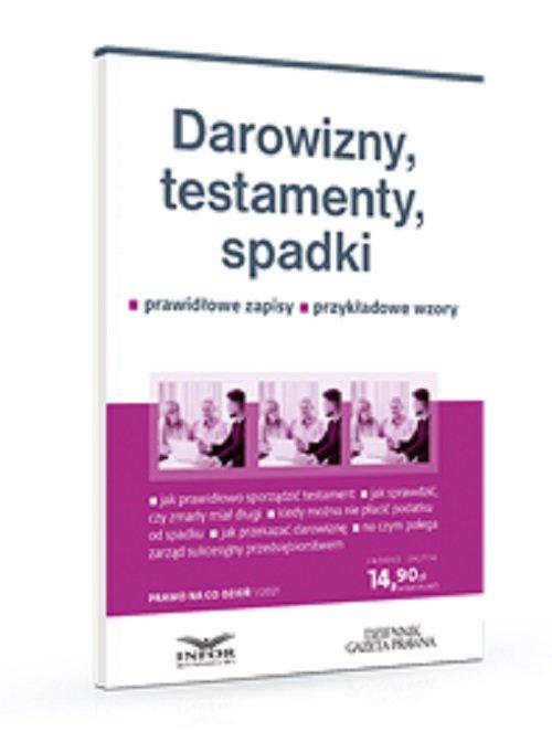 Darowizny, testamenty,spadki 1 / 2021