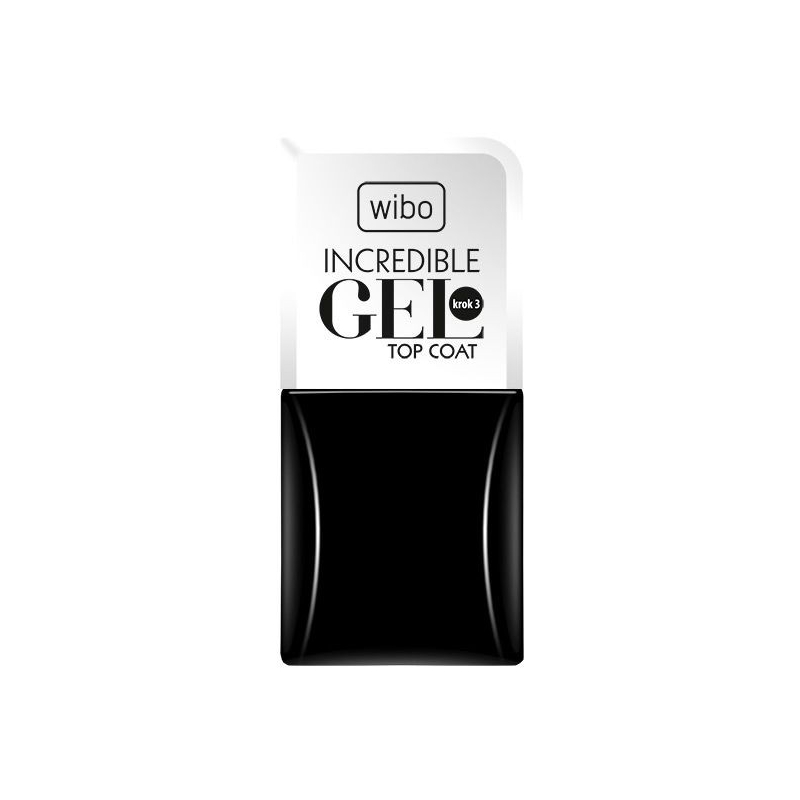 

Wibo Incredible Gel Top Coat preparat utwardzający