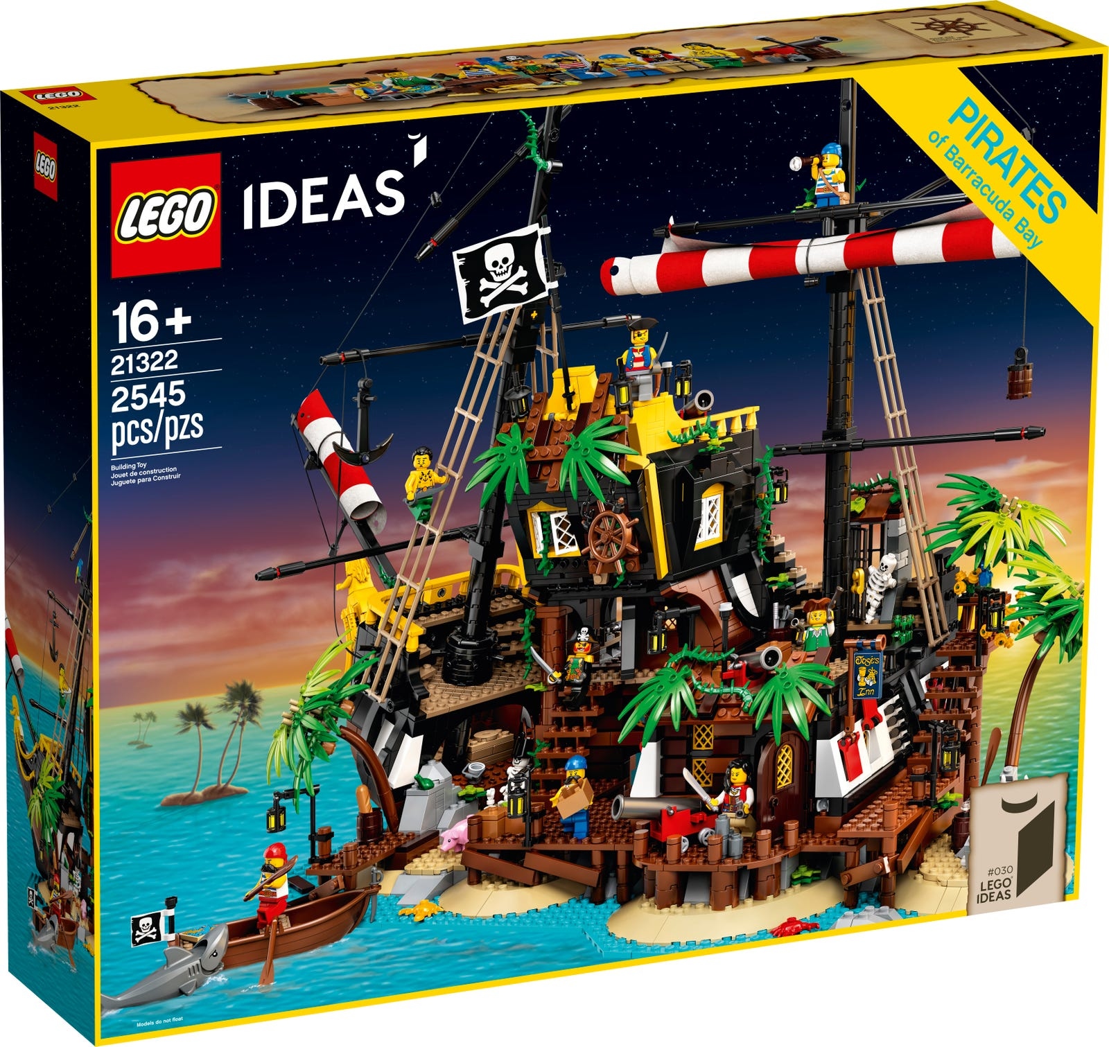 

Lego Ideas Piraci z Zatoki Barakud 21322