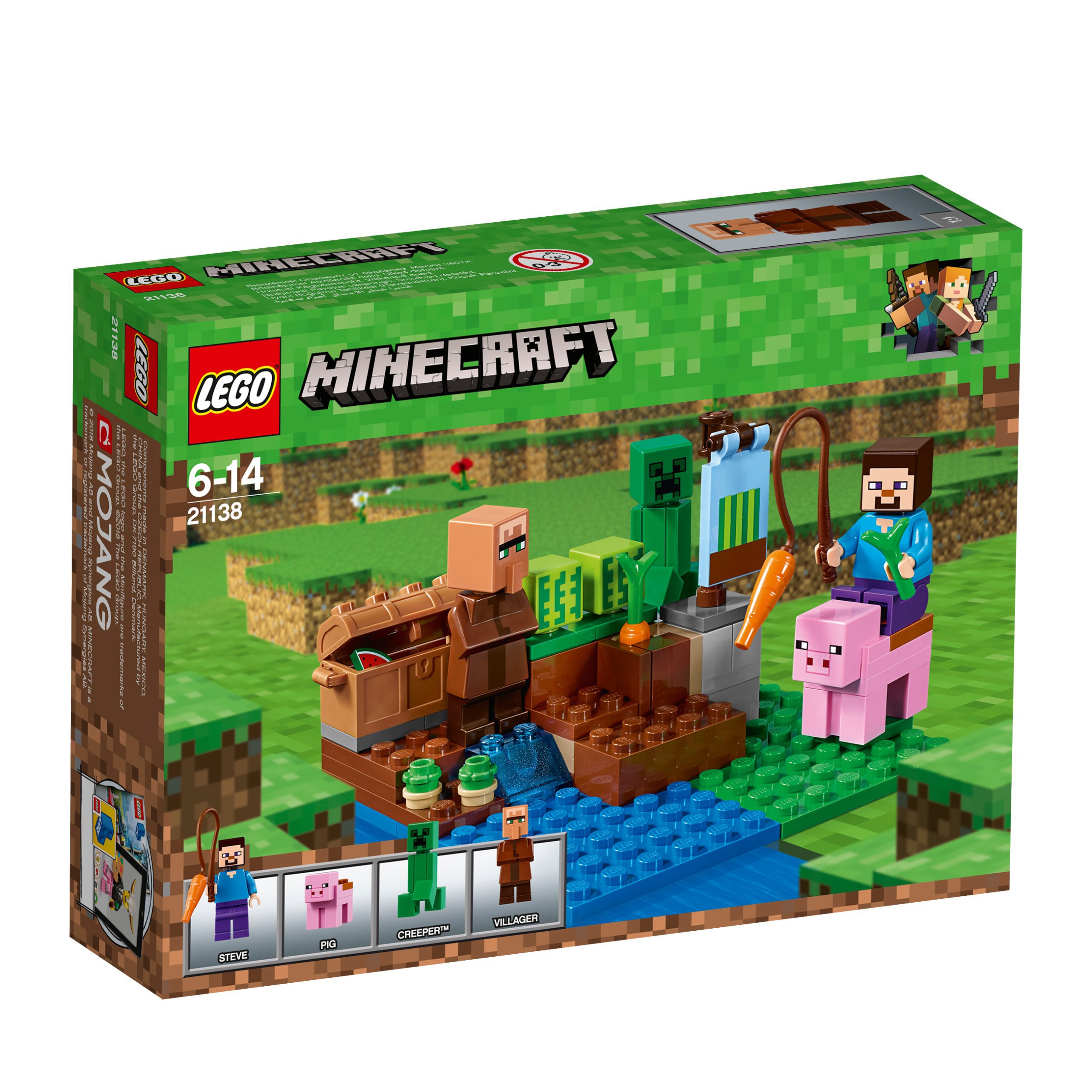 Lego Minecraft 21138 Farma arbuzów