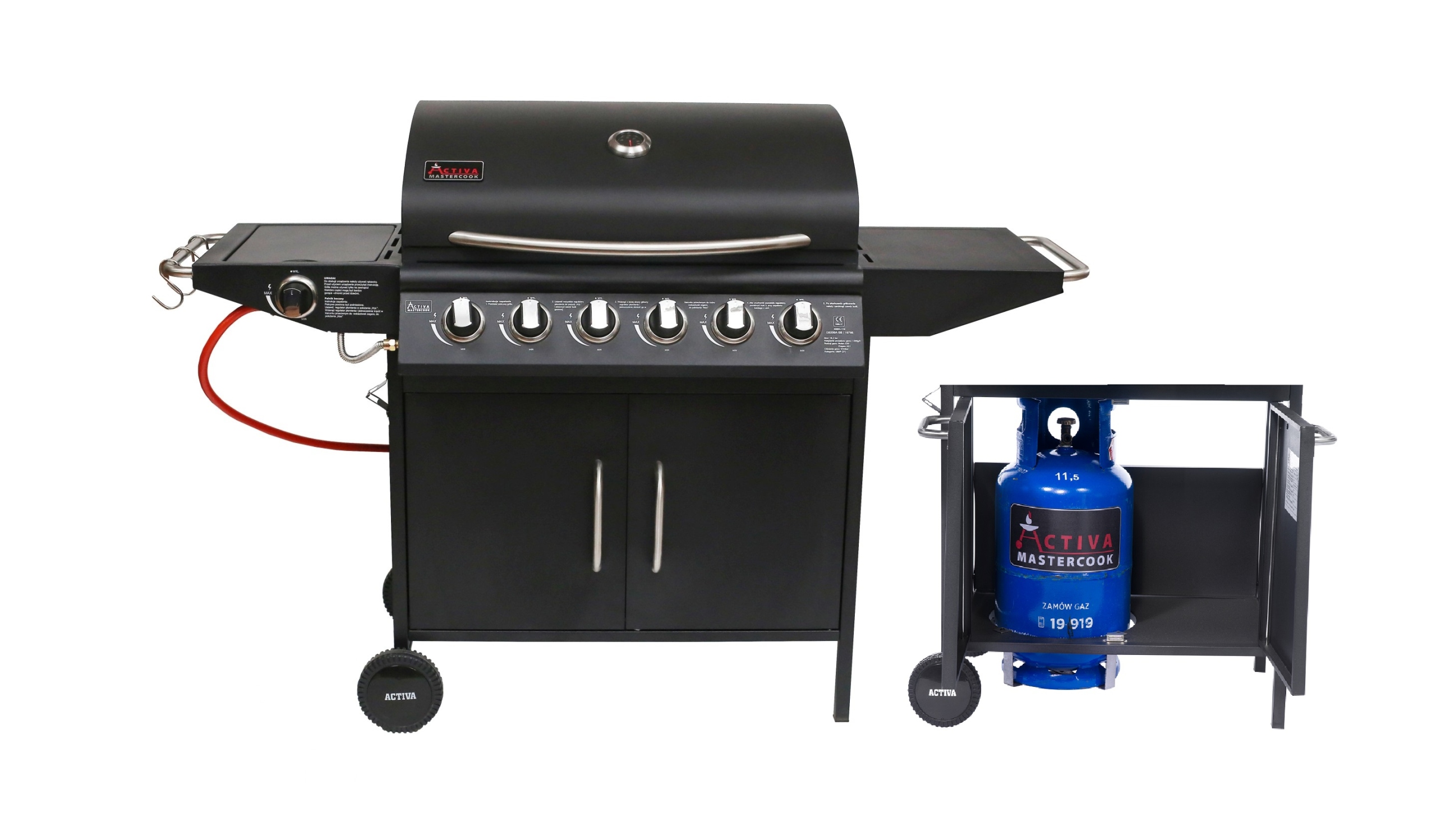 

Grill gazowy Florida III 6+1 (15,0 + 3,2 kW)