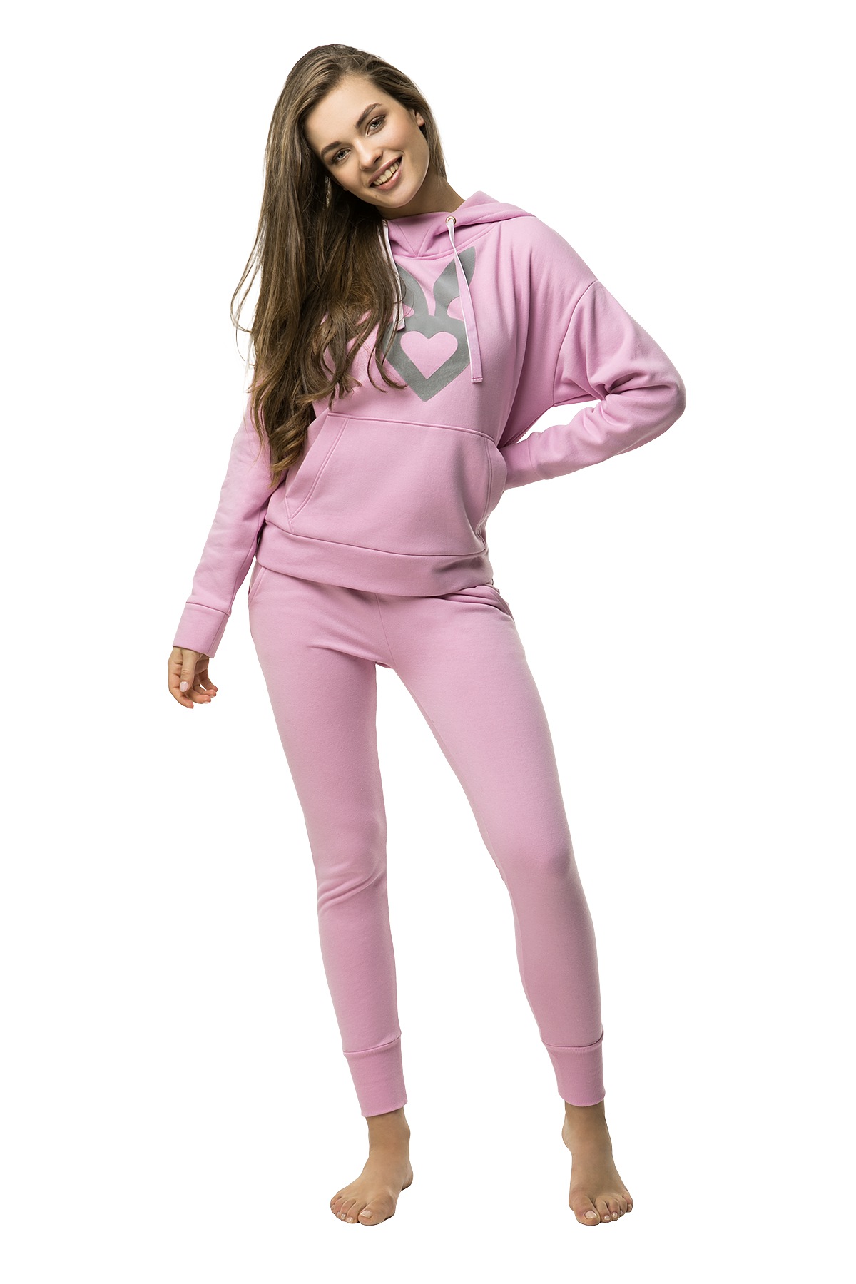 

Bluza Cardio Bunny Gem Sweatshirt Pink 40 (L)