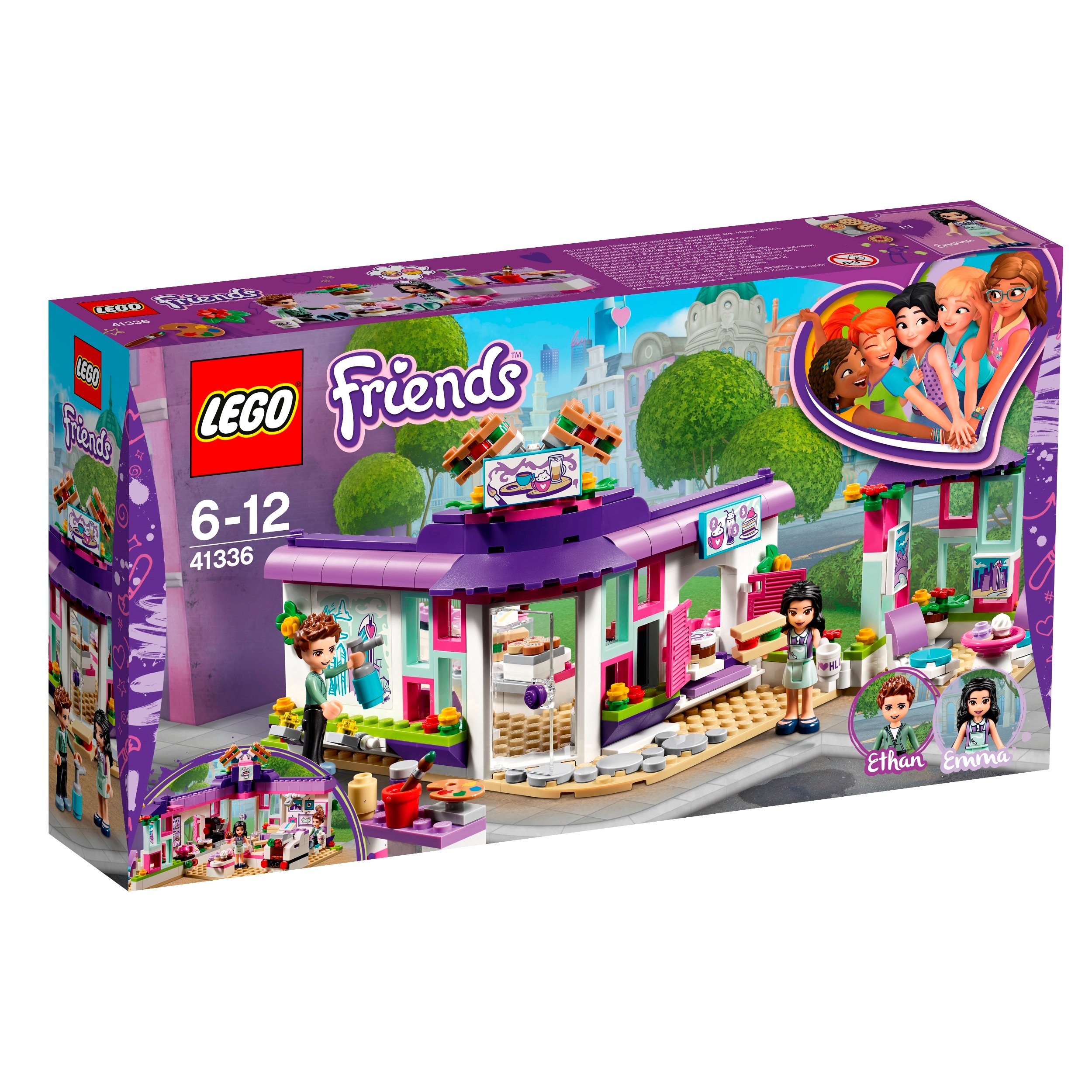 Lego Friends 41336 Emmina umělecká kavárna