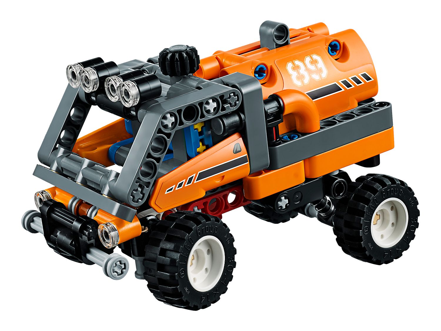 LEGO Technic Klocki Poduszkowiec 42076 Liczba elementów 1020 szt.