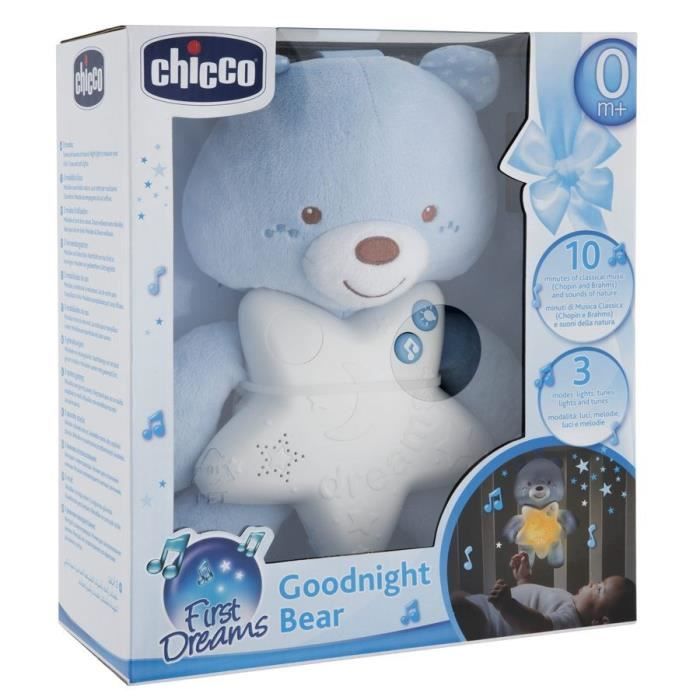 

Chicco Miś na dobranoc Niebieski 91562