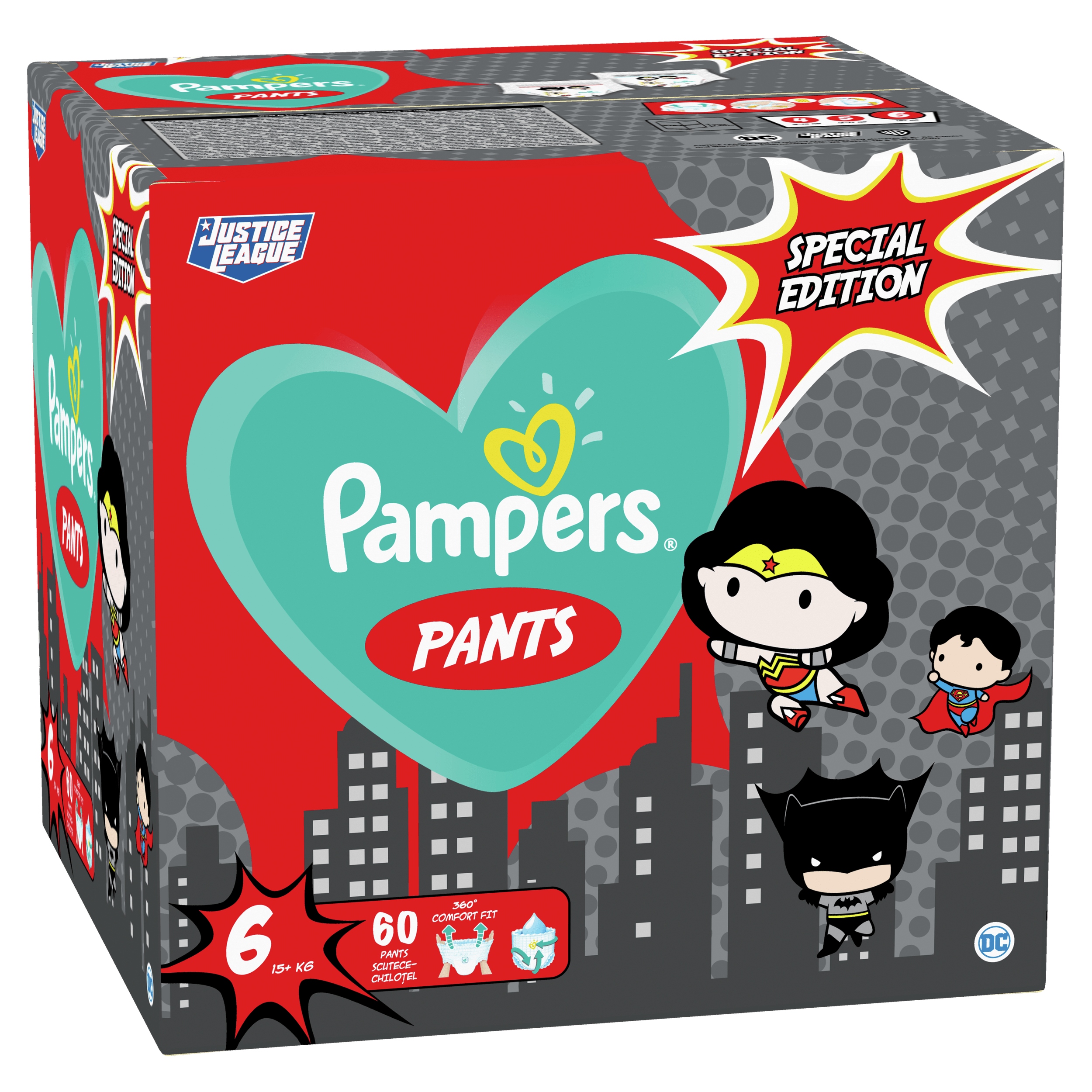 

Pampers Pieluchomajtki, Rozmiar 6 60 Sztuk
