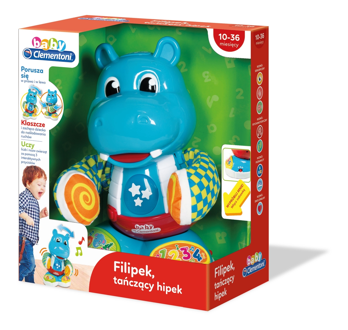 

Clementoni Filipek Tańczący Hipek 50109