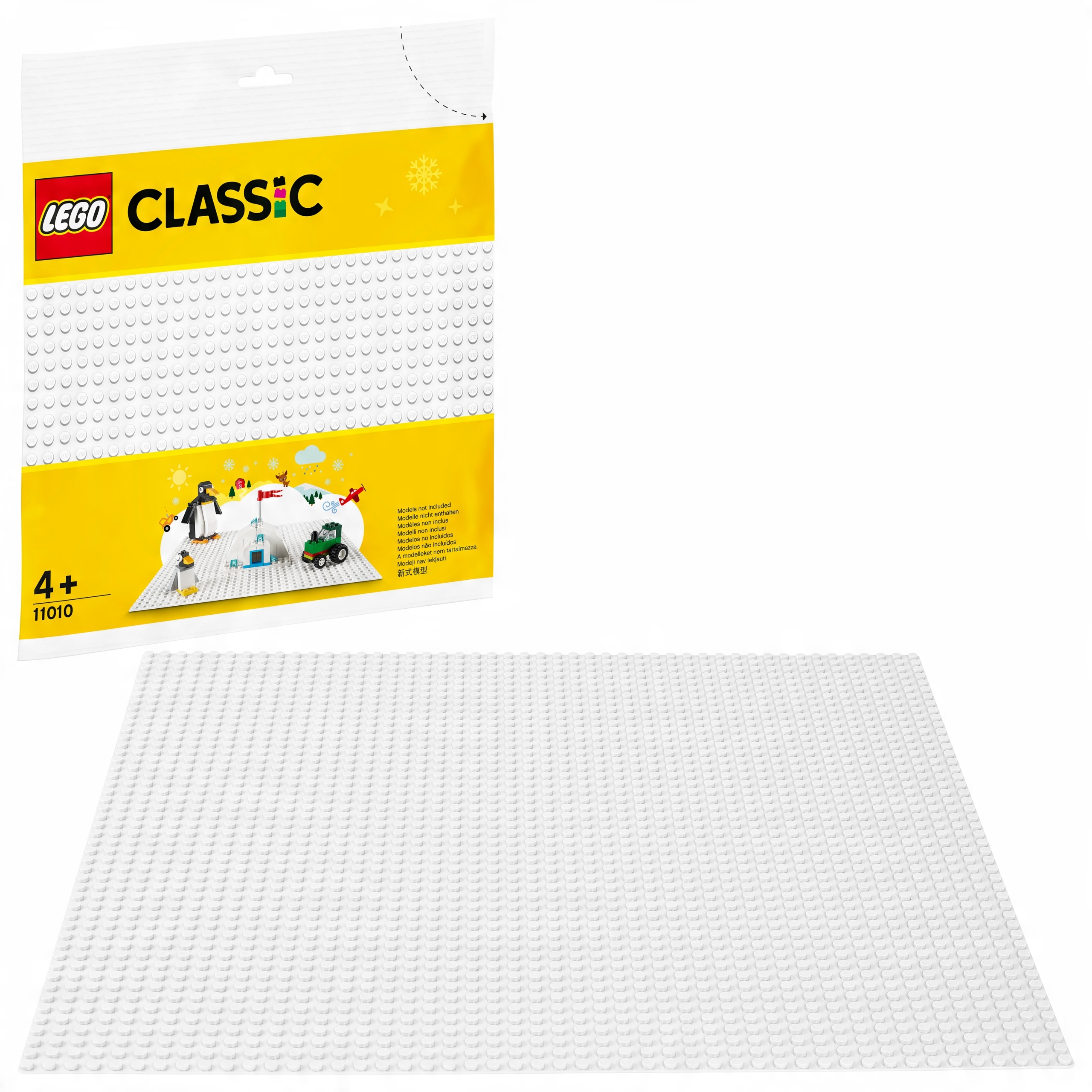 

Lego płytka konstrukcyjna Classic Biała 11010