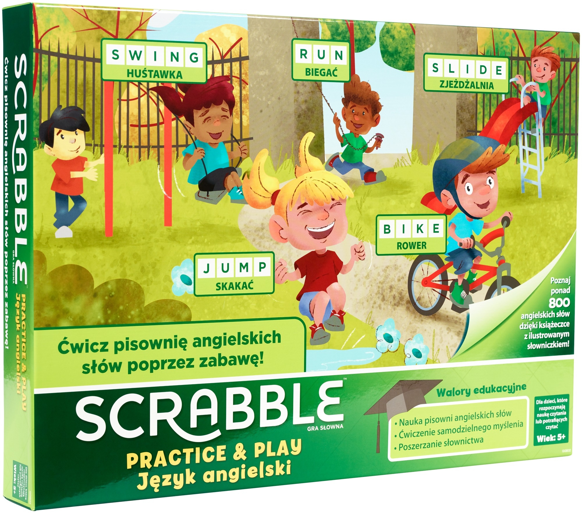 Mattel Scrabble Practice and Play GGB32