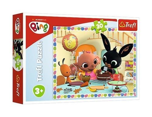 

Puzzle Trefl Bing Wspólne wypieki 30 el.