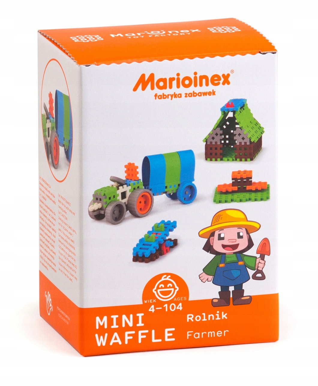 

Marioinex Klocki wafle zestaw średni Rolnik 02554