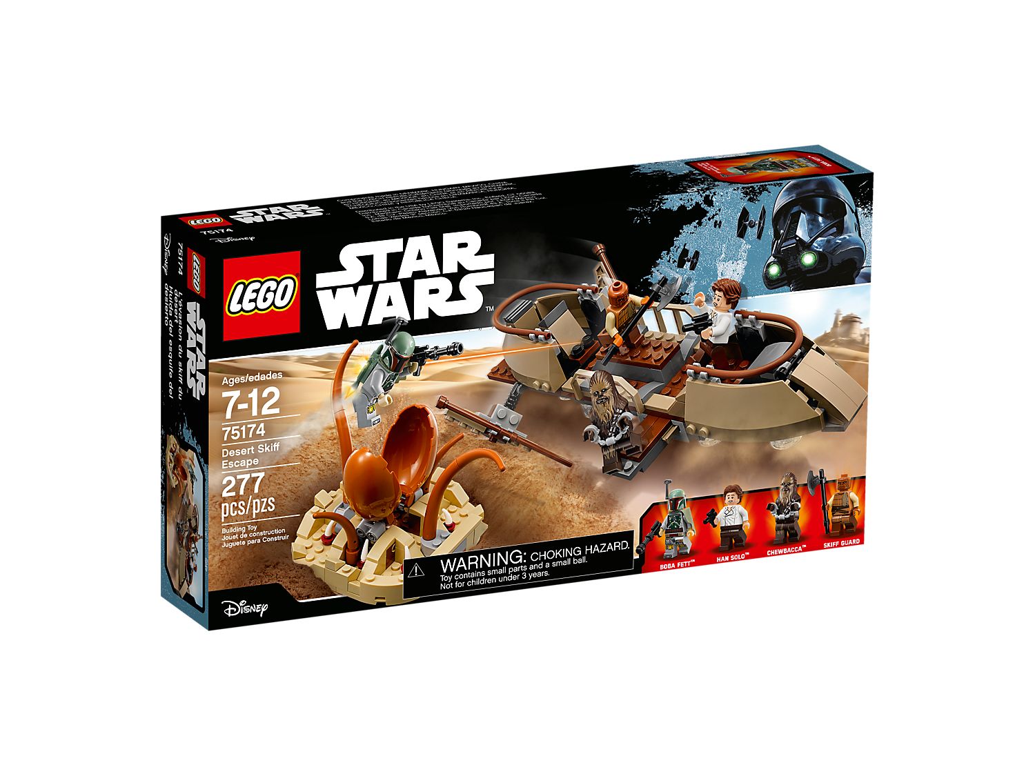 Lego Star Wars 75174 Ucieczka na pustynnej barce Nowe