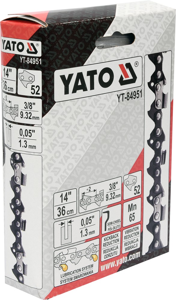 YATO LANCUCH TNACY DO PILARKI 14" 3/8" Marka Yato
