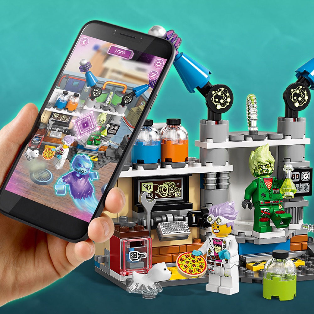 LEGO Hidden Side Laboratorium duchów 70418 + GRATIS Numer produktu 70418