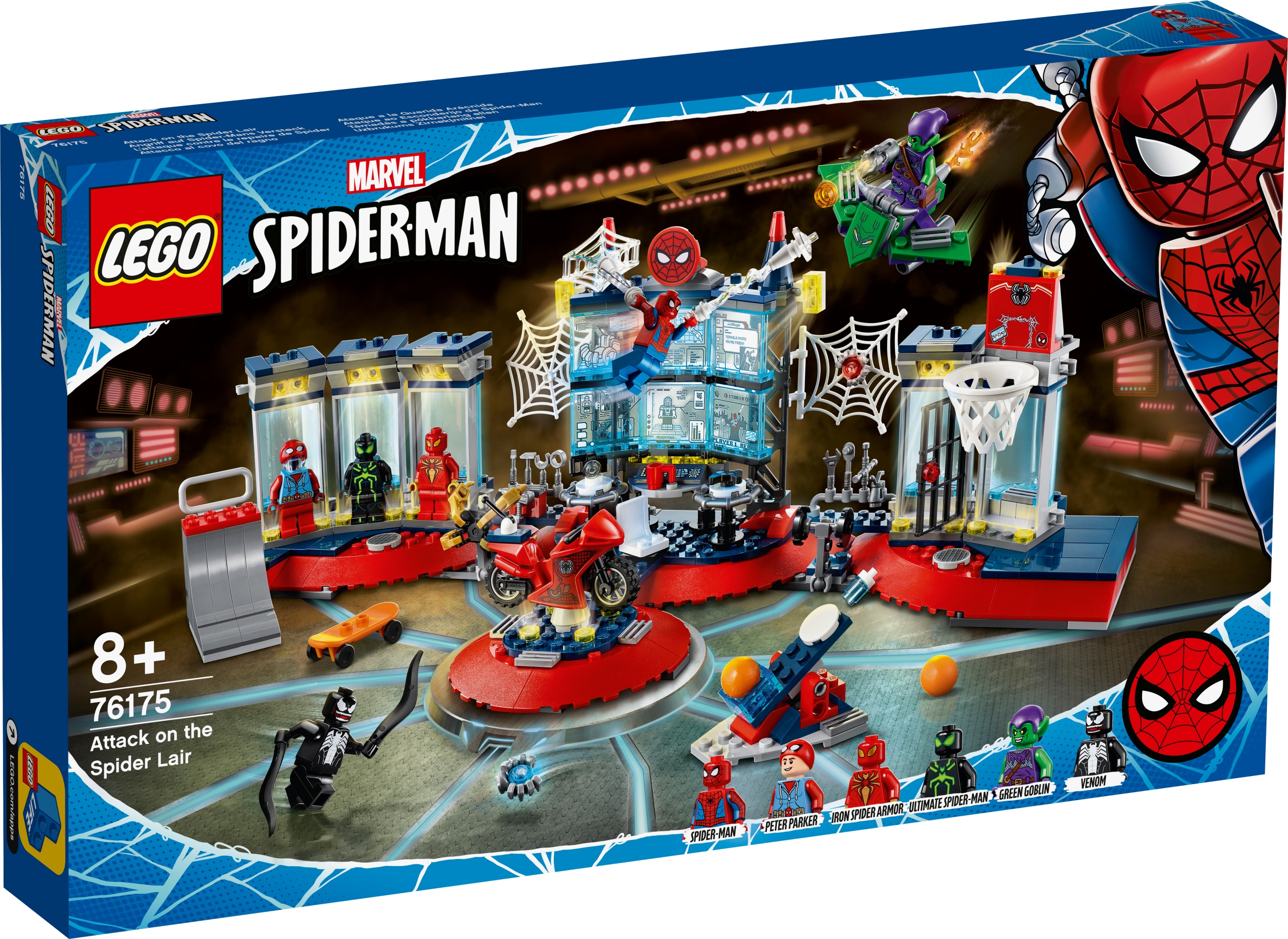 Lego 76175 Marvel Heroes Útok na Spider-Manův úkryt