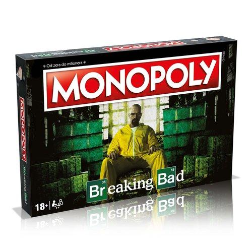 GRA MONOPOLY BREAKING BAD PLANSZOWA STRATEGICZNA ORYGINAŁ Winning Moves PL Nazwa Monopoly Breaking Bad