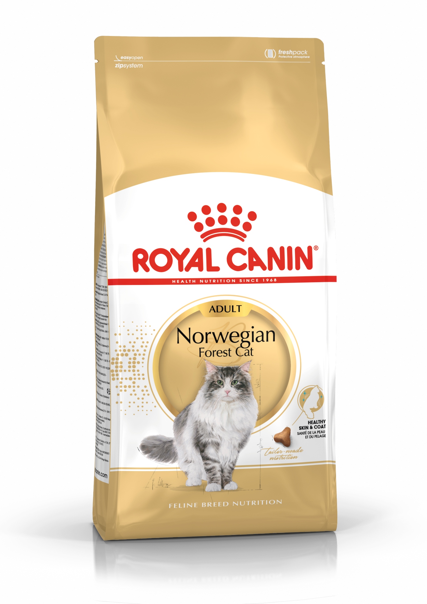 Suché krmivo pro kočky Royal Canin Norwegian Forest Cat Adult 10 kg