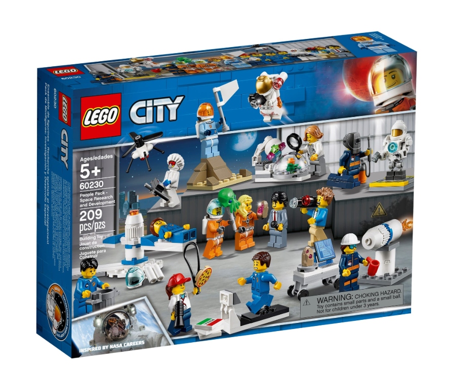 

Lego City Badania Kosmiczne Zest Minifigurek 60230
