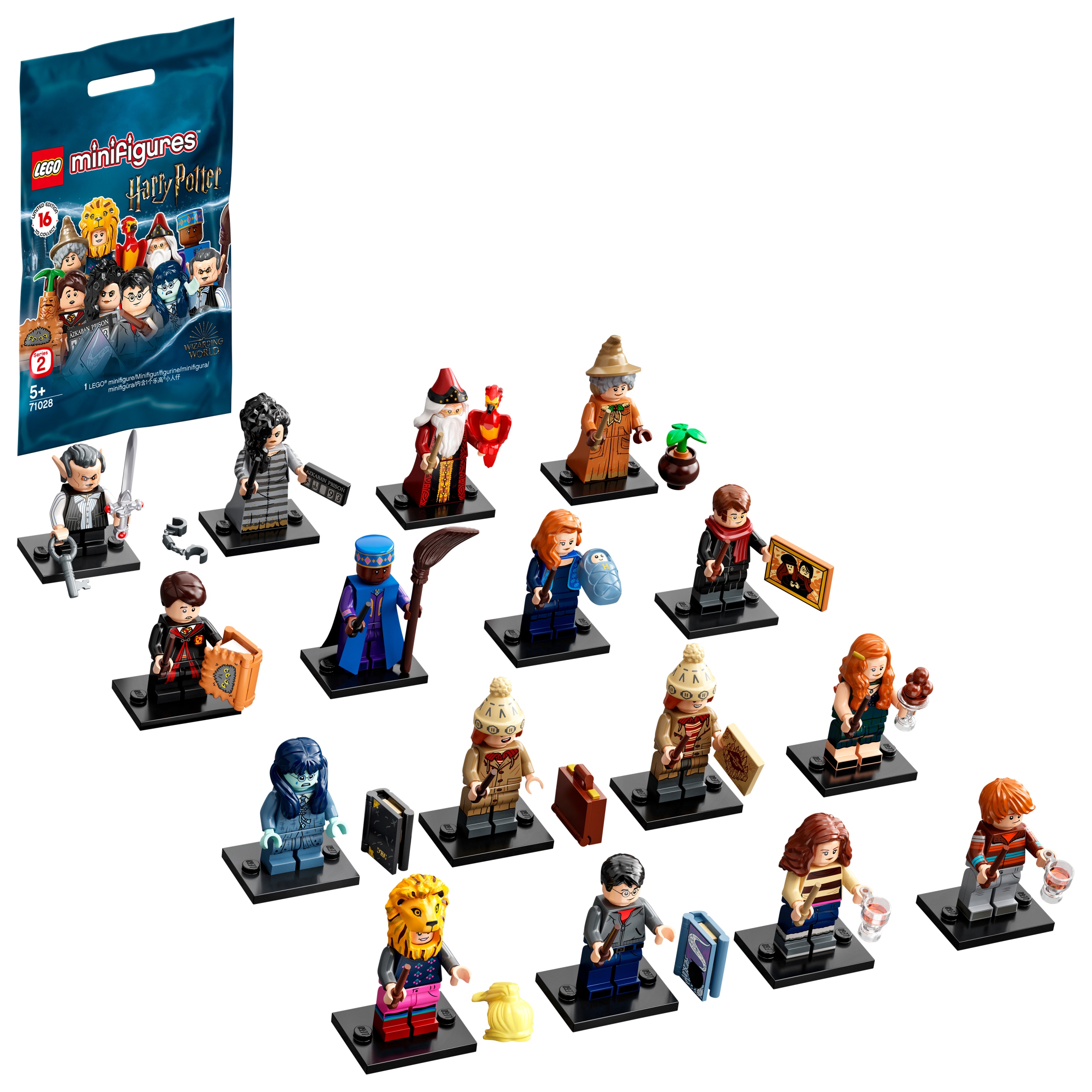Lego 71028 Harry Potter 2 Komplet 16 Sztuk