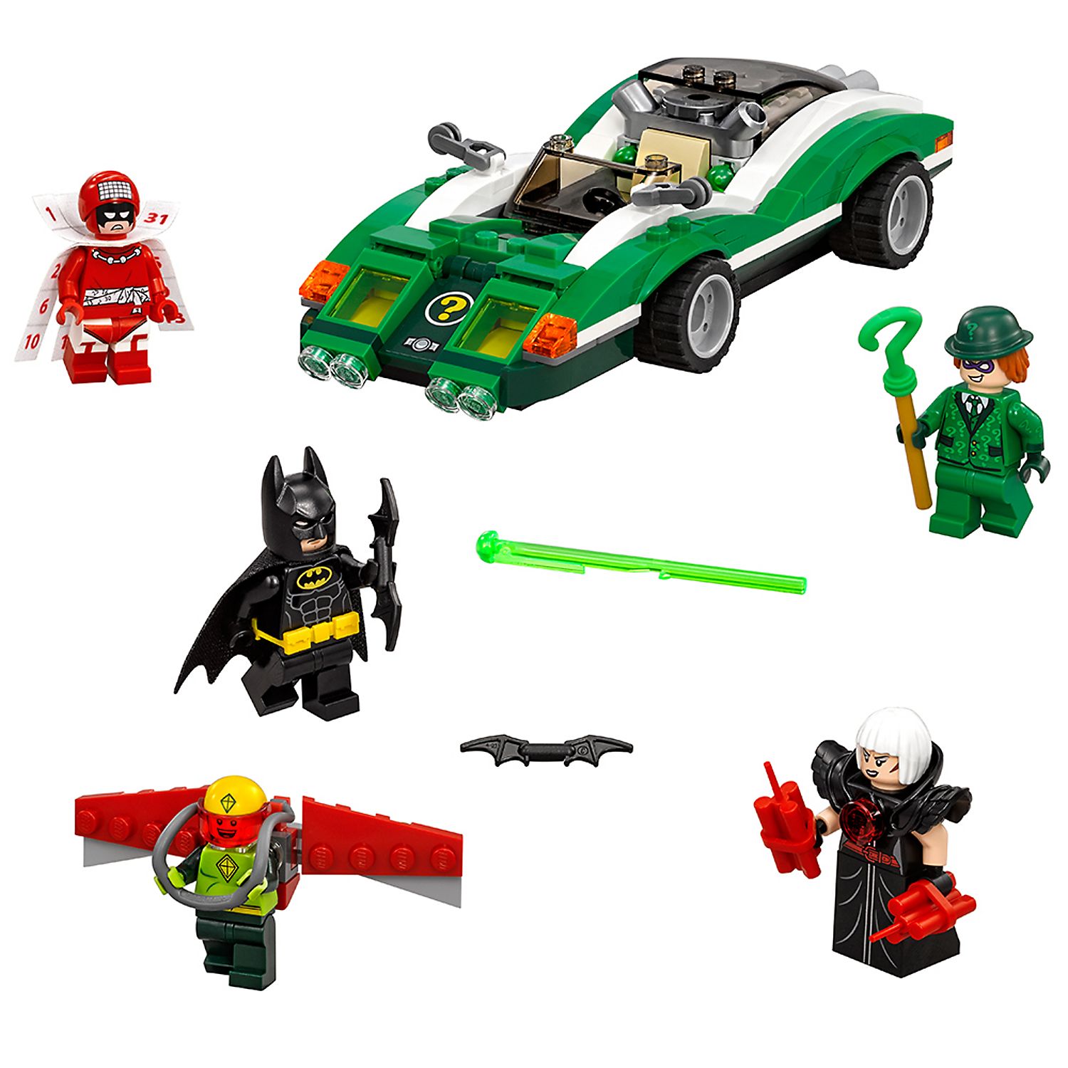 LEGO Batman Movie 70903 Wyścigówka Riddlera Bohater Batman