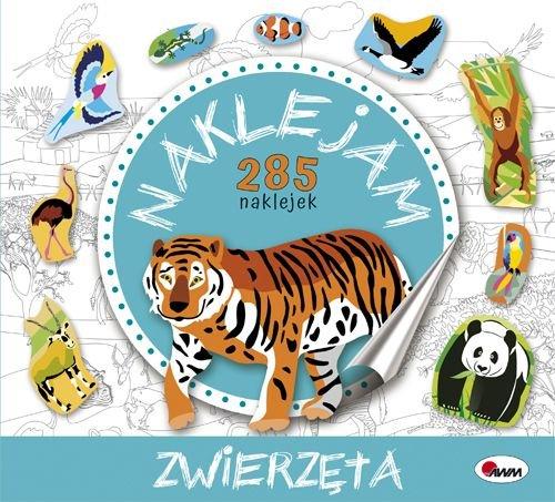 

Zwierzęta Naklejam 285 Naklejek Książka