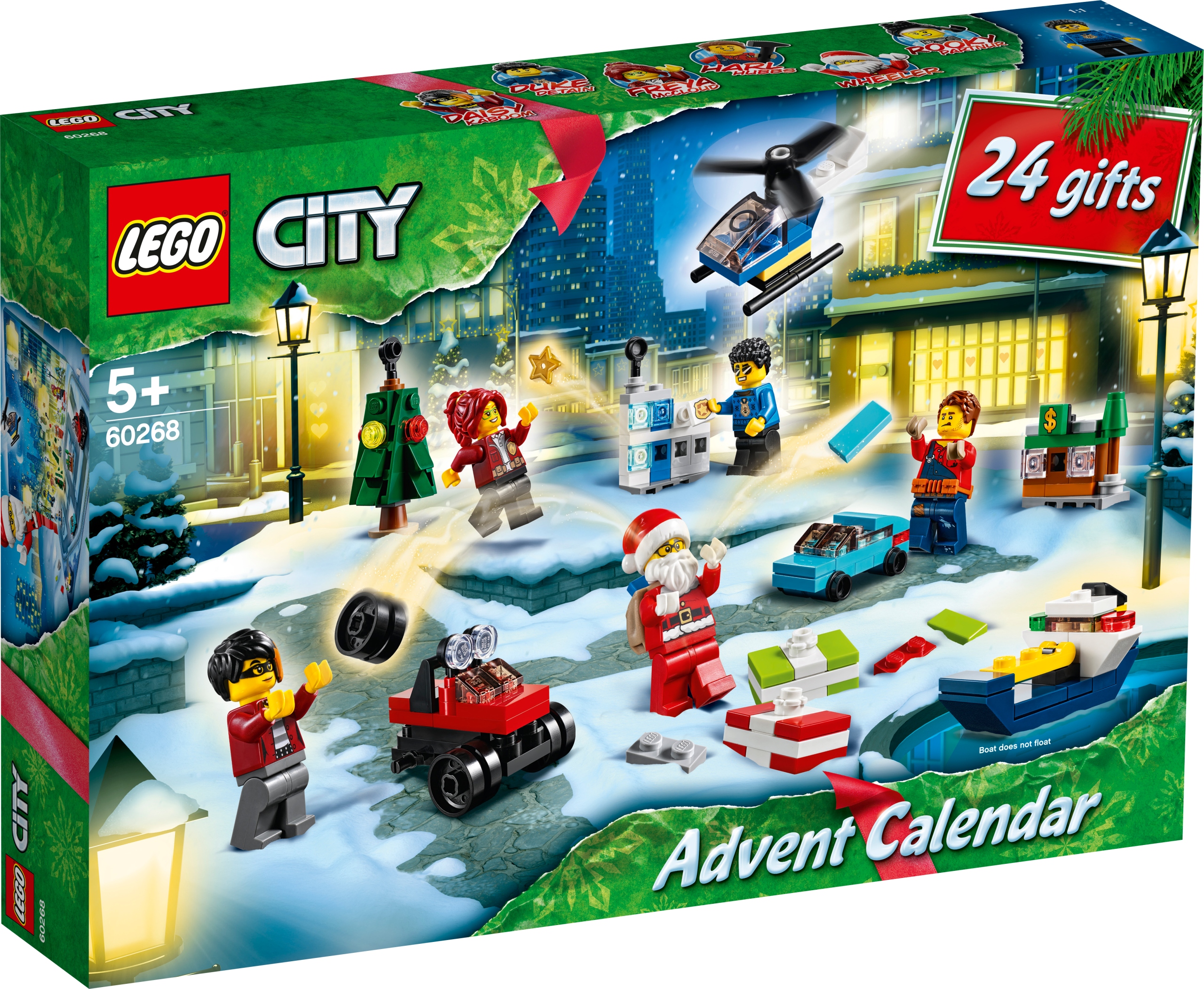 City Kalendarz adwentowy 60268 OPIS!