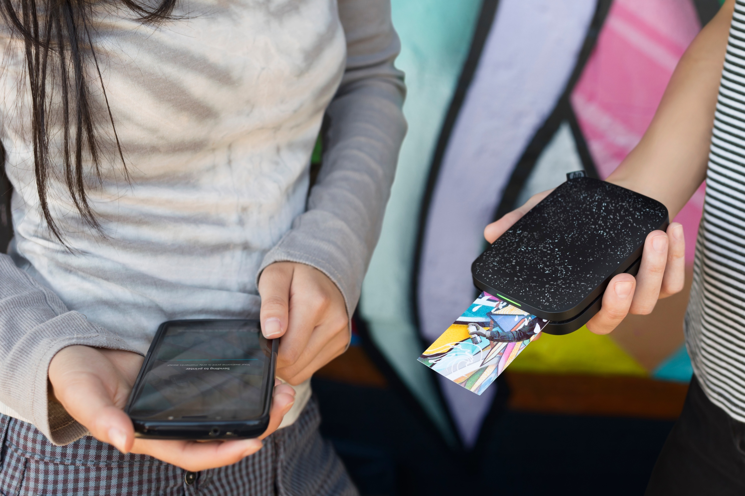 Hp Sprocket Luna biała