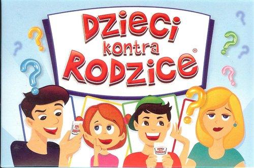 Gra planszowa Kangur Dzieci kontra Rodzice Zabawa