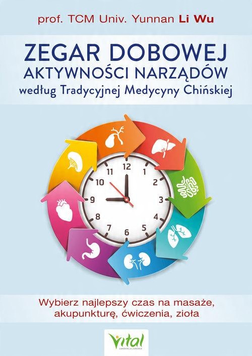 

Zegar dobowej aktywności narządów według.. Vital