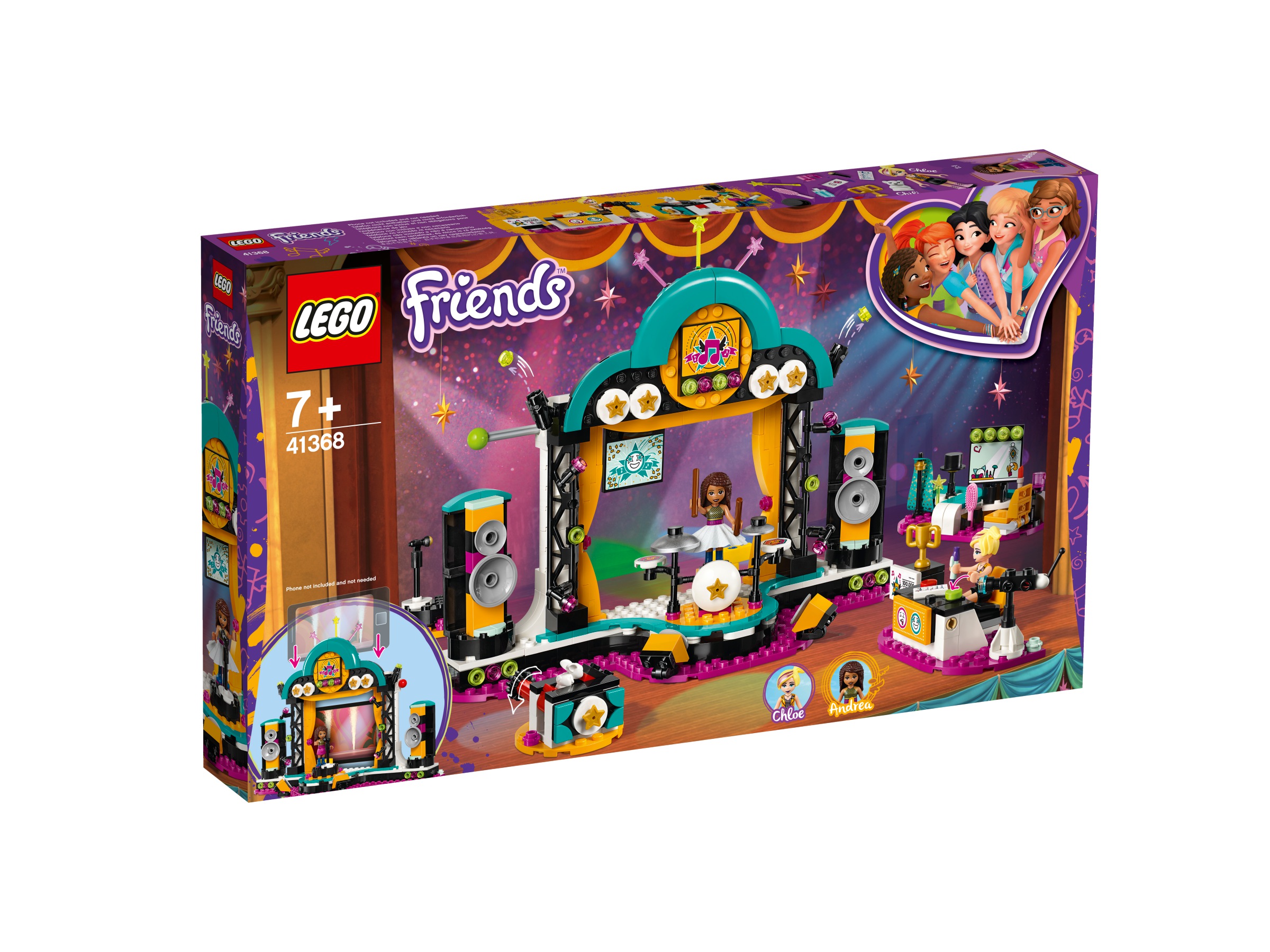 Lego Friends 41368 Konkurs Talentów Andrei