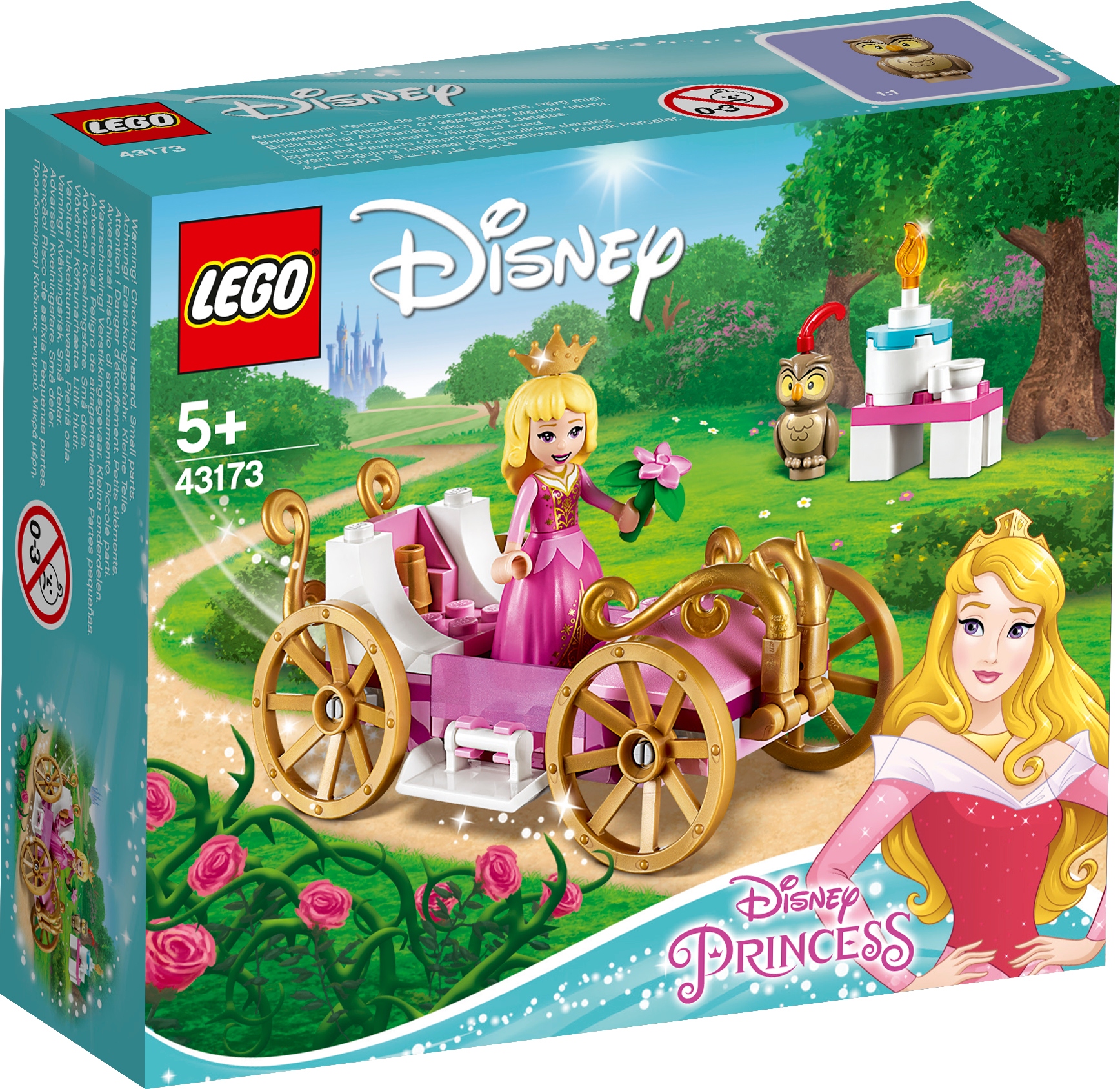 Lego Disney 43173 Królewska Karoca Aurory 2020 Rok