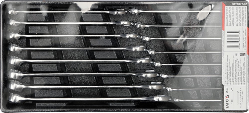 ВСТАВКА ДЛЯ ЯЩИКА КЛЮЧИ RU-OCZ 6-21 ММ 16 ЧАСТЕЙ