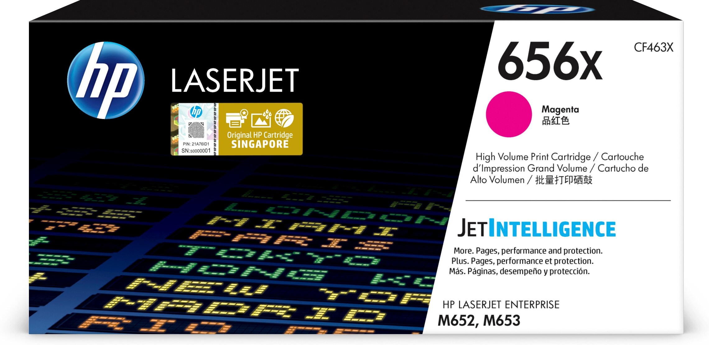 Toner Hp 656X CF463X červený (magenta)