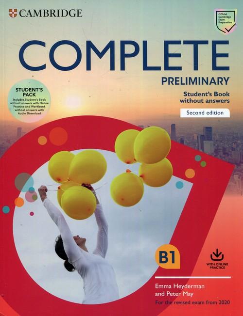 

Complete Preliminary Student's Book Pack