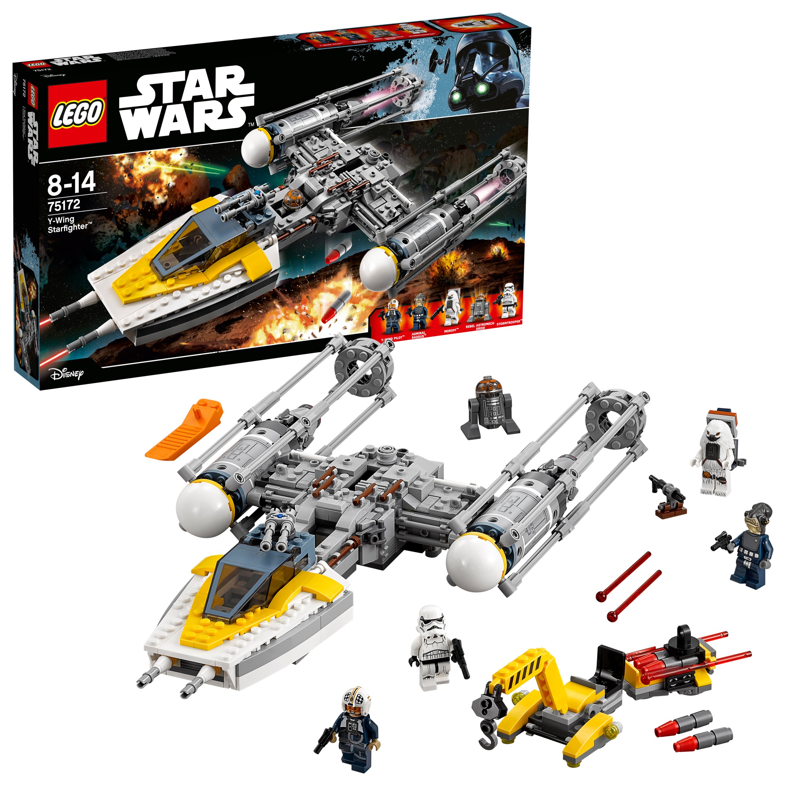 Lego Star Wars 75172 Y-Wing Starfighter