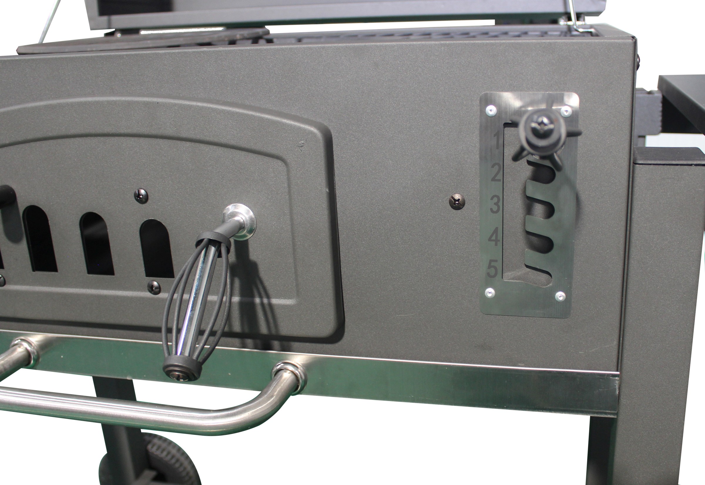 GRILL WĘGLOWY - ZELIWNY RUSZT - ANGULAR XXL Głębokość grilla 64 cm