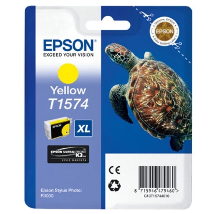 Inkoust Epson Stylus Photo R3000 T1574 žlutý (yellow)