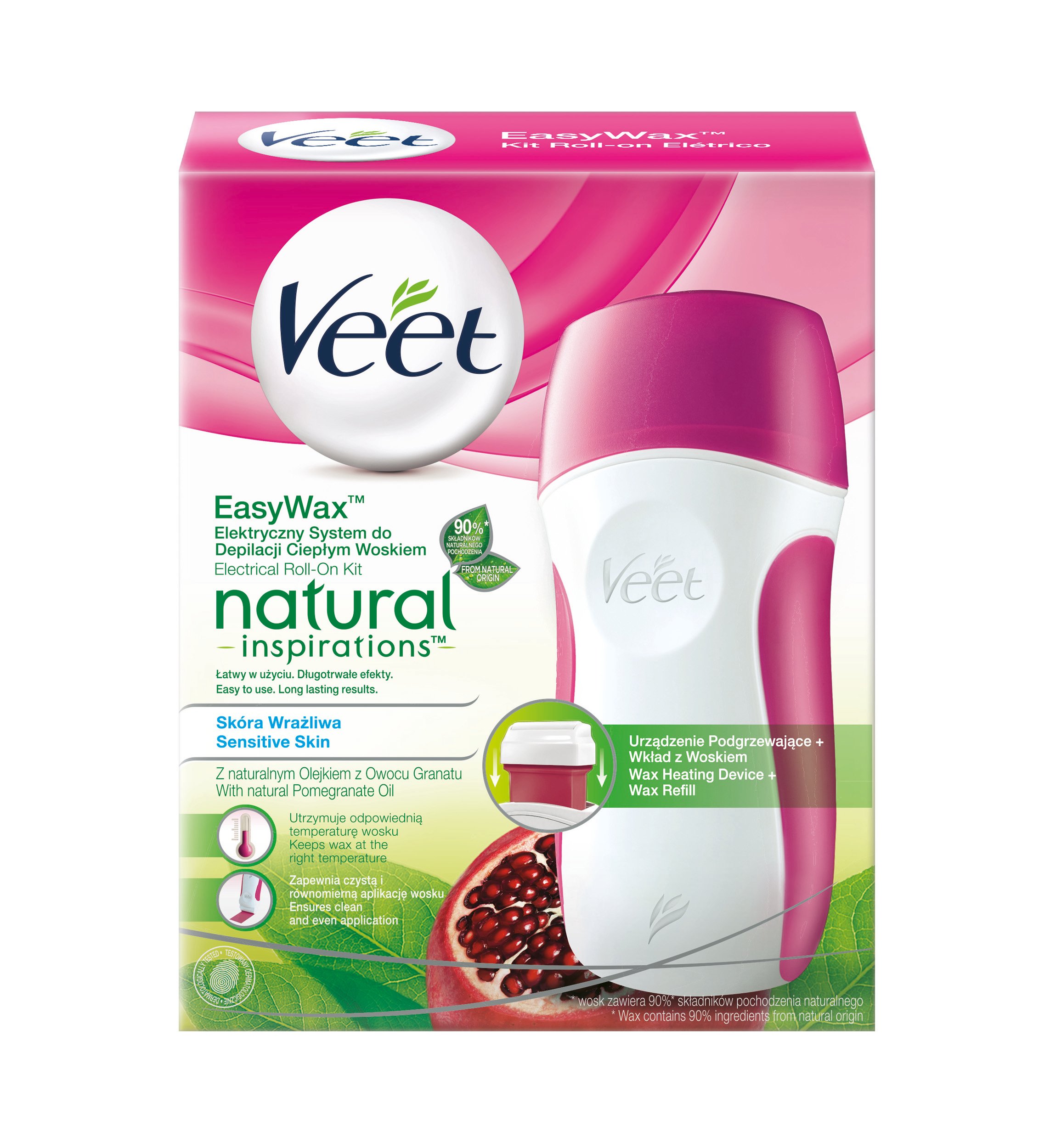 Veet elektrický systém pro depilaci teplým voskem pro všechny typy pokožky