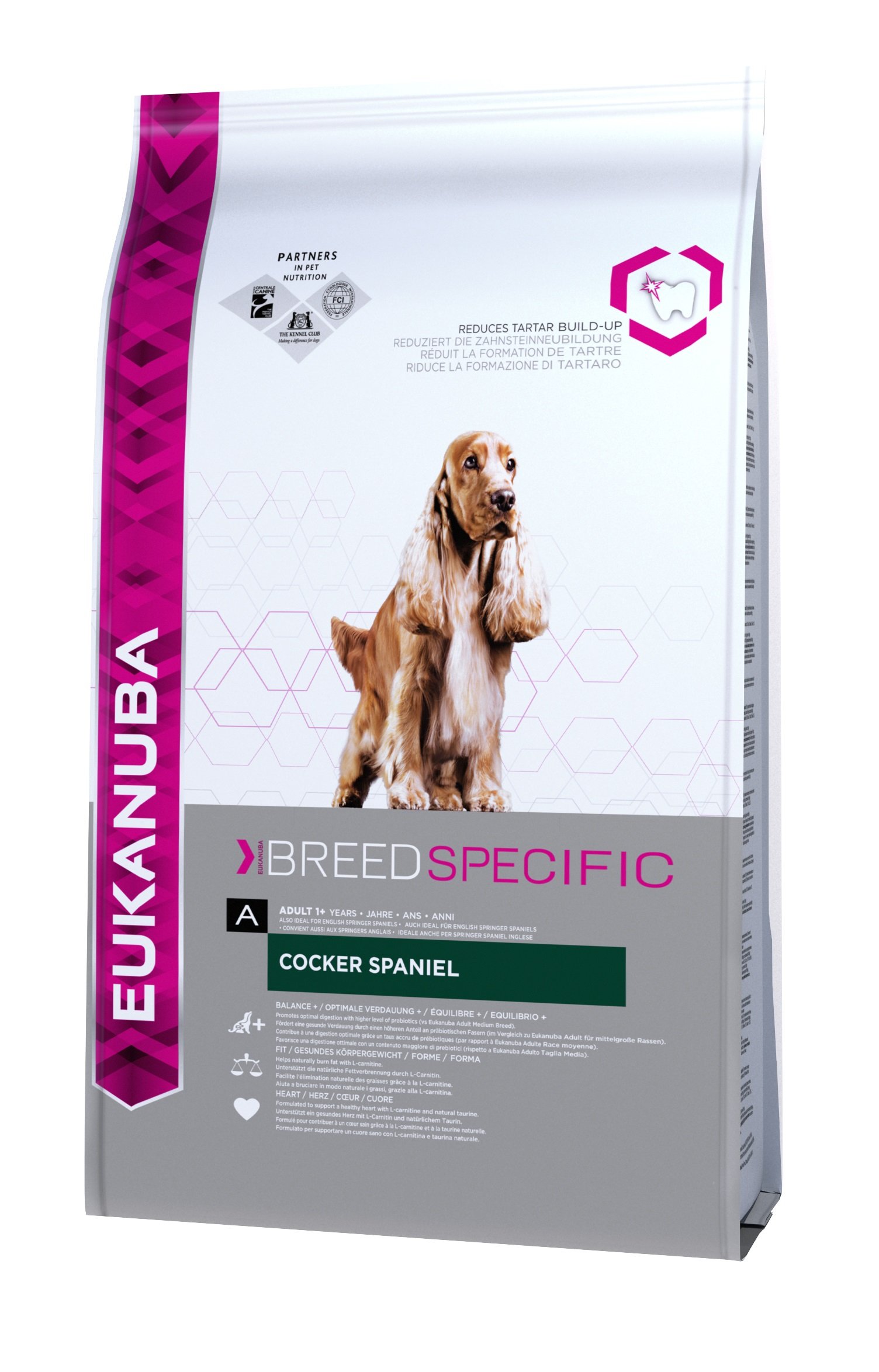 Eukanuba Breed Specific Cocker Spaniel Adult suché krmivo pro psy 7,5 kg