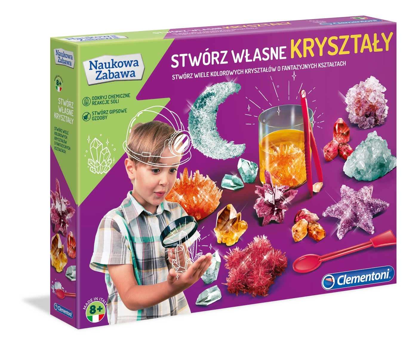 

Clementoni Stwórz własne kryształy 50069