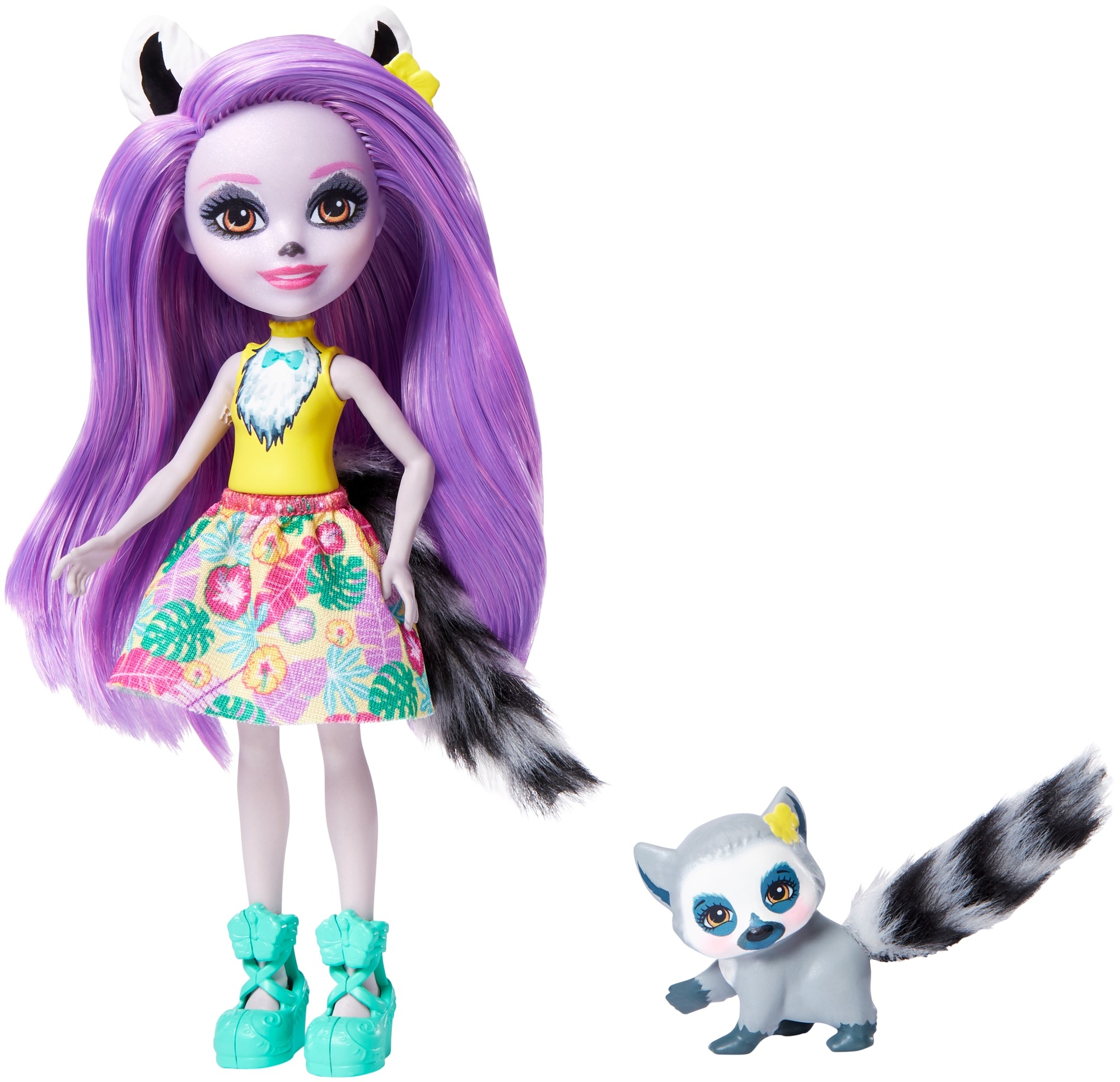 

Enchantimals Lalka Larisa + lemur GFN44